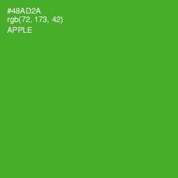 #48AD2A - Apple Color Image