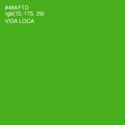 #48AF1D - Vida Loca Color Image