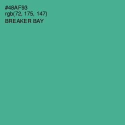 #48AF93 - Breaker Bay Color Image