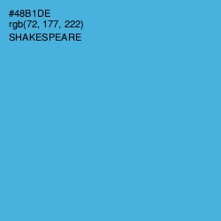 #48B1DE - Shakespeare Color Image