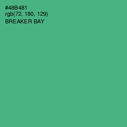 #48B481 - Breaker Bay Color Image