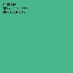 #48B68A - Breaker Bay Color Image