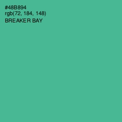 #48B894 - Breaker Bay Color Image