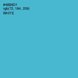 #48B8D1 - Shakespeare Color Image