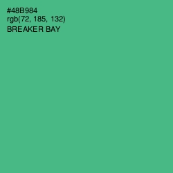 #48B984 - Breaker Bay Color Image