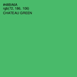 #48BA6A - Chateau Green Color Image