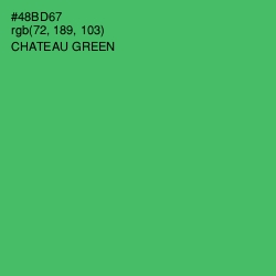 #48BD67 - Chateau Green Color Image