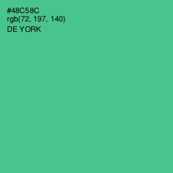 #48C58C - De York Color Image