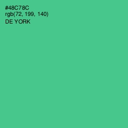 #48C78C - De York Color Image