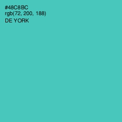 #48C8BC - De York Color Image