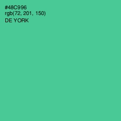 #48C996 - De York Color Image