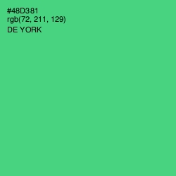 #48D381 - De York Color Image