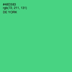 #48D383 - De York Color Image