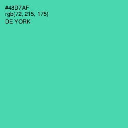 #48D7AF - De York Color Image