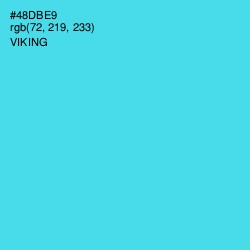#48DBE9 - Viking Color Image