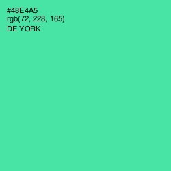 #48E4A5 - De York Color Image