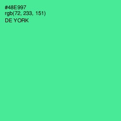 #48E997 - De York Color Image