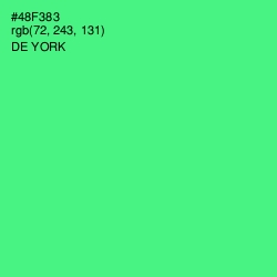 #48F383 - De York Color Image