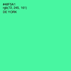 #48F5A1 - De York Color Image