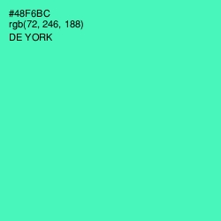 #48F6BC - De York Color Image