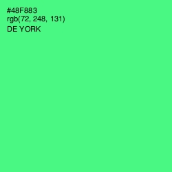 #48F883 - De York Color Image
