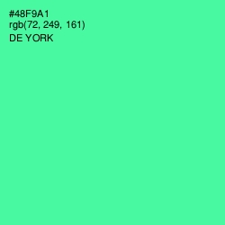 #48F9A1 - De York Color Image