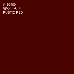 #490400 - Rustic Red Color Image