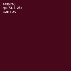 #49071C - Cab Sav Color Image