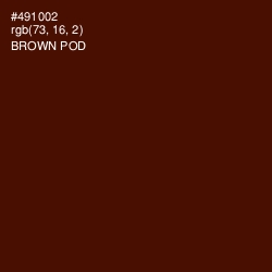 #491002 - Brown Pod Color Image
