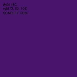 #49146C - Scarlet Gum Color Image