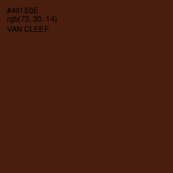 #491E0E - Van Cleef Color Image