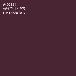 #492534 - Livid Brown Color Image