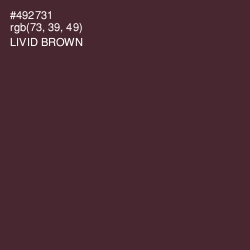 #492731 - Livid Brown Color Image