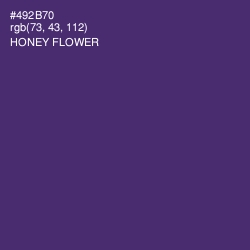 #492B70 - Honey Flower Color Image