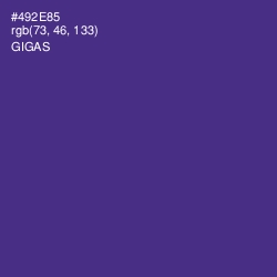 #492E85 - Gigas Color Image