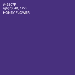 #49307F - Honey Flower Color Image