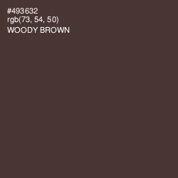 #493632 - Woody Brown Color Image