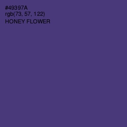 #49397A - Honey Flower Color Image