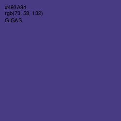 #493A84 - Gigas Color Image