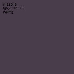 #493D4B - Matterhorn Color Image