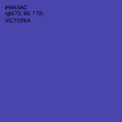 #4945AC - Victoria Color Image