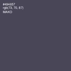 #494657 - Mako Color Image