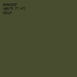 #494D2F - Kelp Color Image