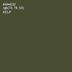 #494E32 - Kelp Color Image