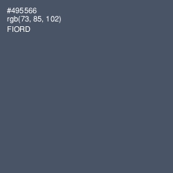 #495566 - Fiord Color Image