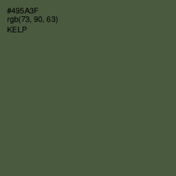 #495A3F - Kelp Color Image