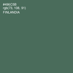 #496C5B - Finlandia Color Image