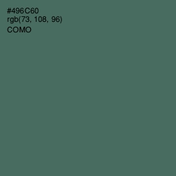 #496C60 - Como Color Image