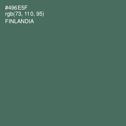 #496E5F - Finlandia Color Image