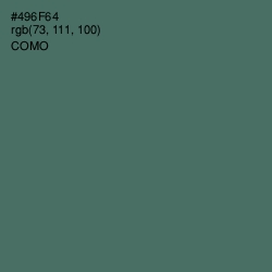 #496F64 - Como Color Image